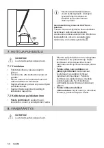 Preview for 58 page of Electrolux HOF650FMF User Manual