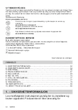 Preview for 62 page of Electrolux HOF650FMF User Manual