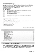 Preview for 15 page of Electrolux HOI315F User Manual