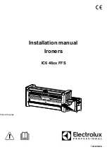 Electrolux IC6 48 FFS Series Installation Manual preview