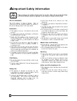 Preview for 2 page of Electrolux Iceline CF 376 Instruction Book