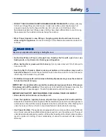 Preview for 5 page of Electrolux ICON Designer E36EC75HSS Use And Care Manual