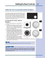 Preview for 11 page of Electrolux ICON Designer E36EC75HSS Use And Care Manual