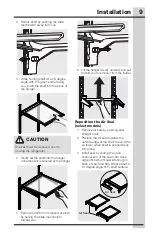 Preview for 9 page of Electrolux ICON E23BC69SPS Use And Care Manual