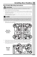 Preview for 15 page of Electrolux ICON E23BC69SPS Use And Care Manual