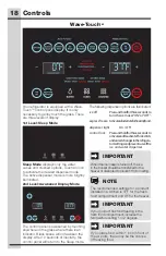 Preview for 18 page of Electrolux ICON E23BC69SPS Use And Care Manual