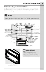 Preview for 5 page of Electrolux ICON E23BC69SPS3 Use And Care Manual