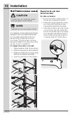 Preview for 10 page of Electrolux ICON E23BC69SPS3 Use And Care Manual