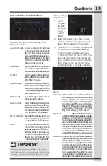 Preview for 19 page of Electrolux ICON E23BC69SPS3 Use And Care Manual