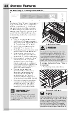 Preview for 28 page of Electrolux ICON E23BC69SPS3 Use And Care Manual