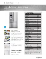 Preview for 1 page of Electrolux Icon E23BC78IPS Specifications