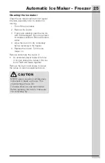 Preview for 25 page of Electrolux ICON E23BC79SPS1 Use And Care Manual