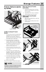 Preview for 29 page of Electrolux ICON E23BC79SPS1 Use And Care Manual