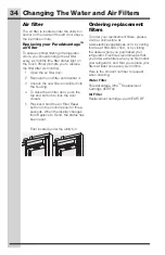 Preview for 34 page of Electrolux ICON E23BC79SPS1 Use And Care Manual