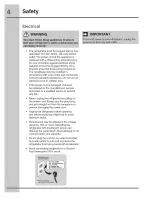 Preview for 4 page of Electrolux Icon E23CS78HPS6 Use & Care Manual