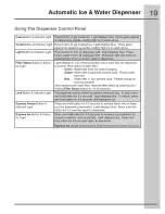 Preview for 19 page of Electrolux Icon E23CS78HPS6 Use & Care Manual