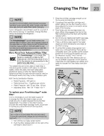 Preview for 23 page of Electrolux Icon E23CS78HPS6 Use & Care Manual