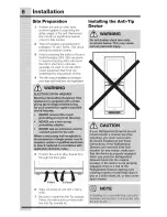 Preview for 6 page of Electrolux ICON E24RD50QS User And Care Manual