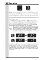 Preview for 12 page of Electrolux ICON E24RD50QS User And Care Manual