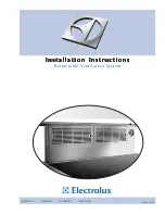 Preview for 1 page of Electrolux ICON E30DD75ESS Installation Instructions Manual