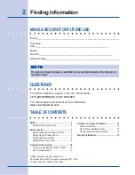 Preview for 2 page of Electrolux Icon E30WD75GSS Use And Care Manual