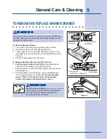 Предварительный просмотр 9 страницы Electrolux ICON E30WD75GTT Use & Care Manual