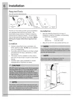 Preview for 6 page of Electrolux ICON E32AF75JPS0 Use & Care Manual