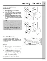 Preview for 7 page of Electrolux ICON E32AF75JPS0 Use & Care Manual