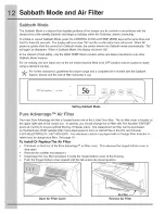 Preview for 12 page of Electrolux ICON E32AF75JPS0 Use & Care Manual