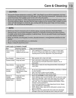 Preview for 19 page of Electrolux ICON E32AF75JPS0 Use & Care Manual