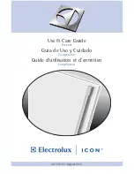 Electrolux ICON E32AF85PQS Use & Care Manual preview