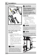 Preview for 6 page of Electrolux ICON E32AF85PQS Use & Care Manual