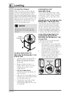 Preview for 8 page of Electrolux ICON E32AF85PQS Use & Care Manual