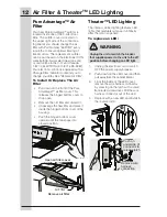 Preview for 12 page of Electrolux ICON E32AF85PQS Use & Care Manual