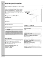 Preview for 2 page of Electrolux Icon E32AR75JPS Use & Care Manual