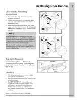 Preview for 7 page of Electrolux Icon E32AR75JPS Use & Care Manual