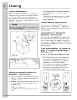 Preview for 8 page of Electrolux Icon E32AR75JPS Use & Care Manual