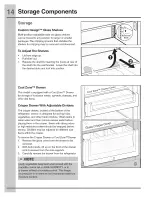 Preview for 14 page of Electrolux Icon E32AR75JPS Use & Care Manual