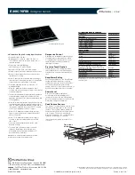 Electrolux ICON E36IC75FSS Specifications preview