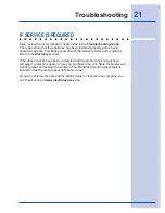 Preview for 21 page of Electrolux Icon E36WC45FSS Use & Care Manual Installation Instructions