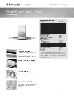 Electrolux Icon E36WC75GSS Brochure & Specs preview