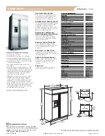 Preview for 2 page of Electrolux Icon E42BS75EPS Specification Sheet