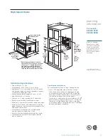 Предварительный просмотр 61 страницы Electrolux ICON Professional E30DF74GPS Design Manual