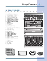 Предварительный просмотр 11 страницы Electrolux ICON Professional E36DF76GPS Use & Care Manual