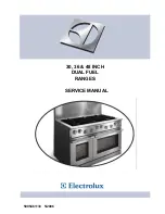 Electrolux ICON Professional E48DF76EPS Service Manual preview