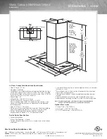 Предварительный просмотр 2 страницы Electrolux ICON RH36WCT6GS Product Specifications
