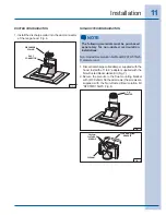 Предварительный просмотр 11 страницы Electrolux ICON RH36WCT6GS Use & Care Manual Installation Instructions