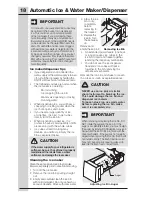 Preview for 18 page of Electrolux ICON Use And Care Manual