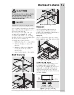 Preview for 19 page of Electrolux ICON Use And Care Manual