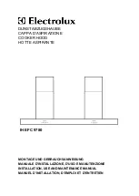 Electrolux IH EFC 9780 Installation, Use And Maintenance Manual предпросмотр